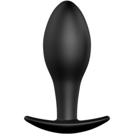 PRETTY LOVE - ANCHOR SILICONEN ANAAL PLUG 8,5 CM ZWART