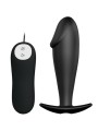 PRETTY LOVE - PLUG ANALE IN SILICONE FORMA DEL PENE E 12 MODALIT DI VI