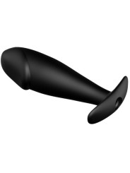 PRETTY LOVE - SILICONE ANAL PLUG FORMA DE PÊNIS E 12 MODOS DE VIBRAO P