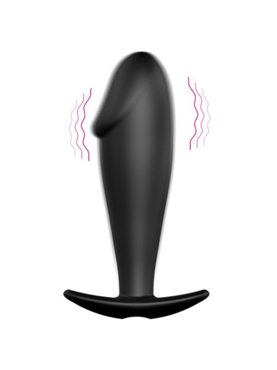 PRETTY LOVE - SILICONE ANAL PLUG PENIS FORM AND 12 VIBRATION MODES BLA