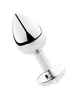 SECRETPLAY - ANALPLUG AUS TRANSPARENTEM ALUMINIUM, 7 CM