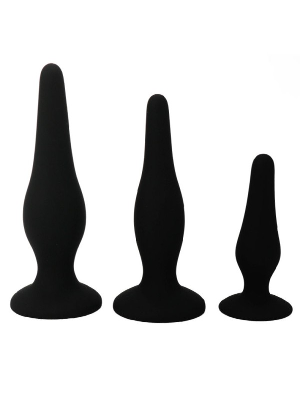 PRETTY LOVE - ANAL PLUGS SILICONE INITIATION KIT