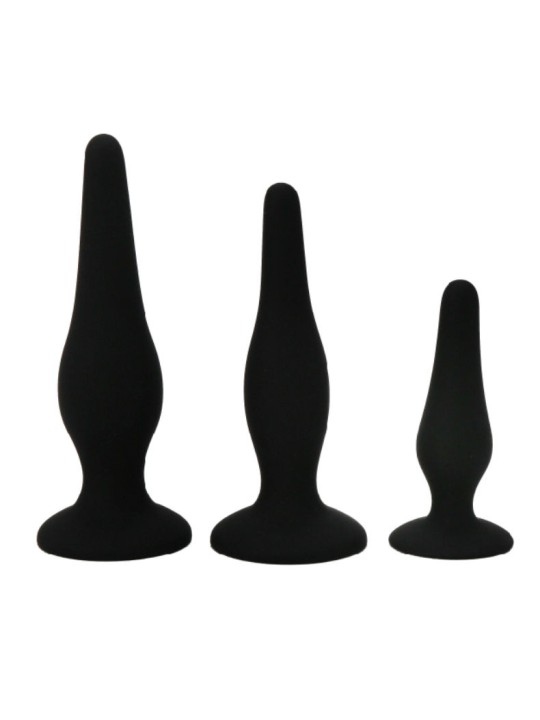 PRETTY LOVE - KIT DE INICIAO DE SILICONE PARA PLUGS ANAIS