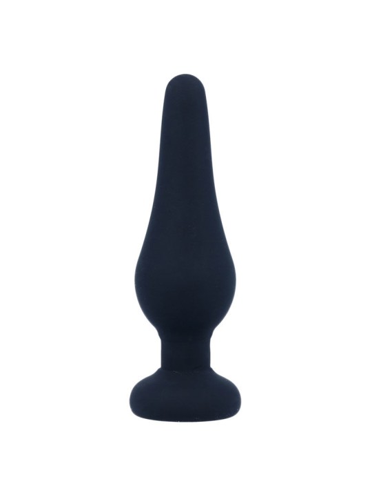 INTENSE - ANALPLUG PIPO S SCHWARZES SILIKON 9,8 CM
