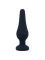 INTENSE - PLUG ANALE PIPO S SILICONE NERO 9,8 CM