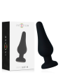 INTENSE - ANALPLUG PIPO M SCHWARZES SILIKON 11 CM