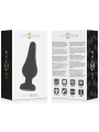 INTENSE - PLUG ANALE PIPO L SILICONE NERO 13 CM