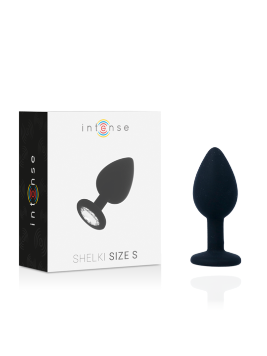 INTENSE - SHELKI'S ZWARTE ANALE PLUG