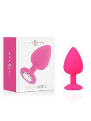 INTENSE - SHELKI L PLUG ANAL FUCHSIA