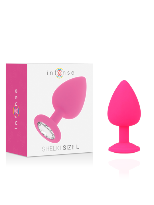 INTENSE - SHELKI L PLUG ANAL FUCHSIA