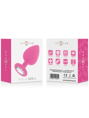 INTENSE - SHELKI L ANAAL PLUG FUCHSIA