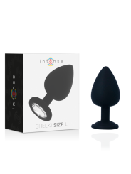 INTENSE - SHELKI L ANAL PLUG BLACK