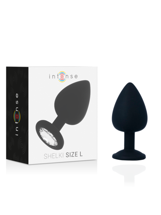 INTENSE - SHELKI L ANAL PLUG BLACK