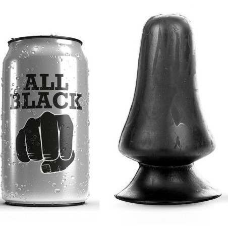 ALL BLACK - ANAAL PLUG 12 CM