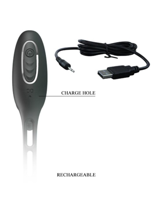 PRETTY LOVE - PENISRINGE MIT VIBRATOR-PLUG
