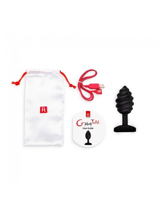 G-VIBE - GPLUG TWIST AVEC VIBRATION NOIR