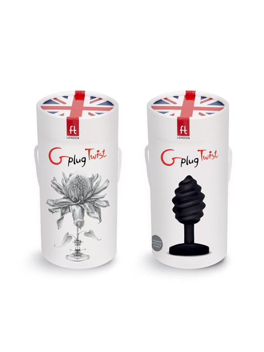 G-VIBE - GPLUG TWIST AVEC VIBRATION NOIR