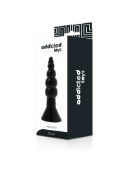 ADDICTED TOYS - PLUG ANAL 17 CM NOIR