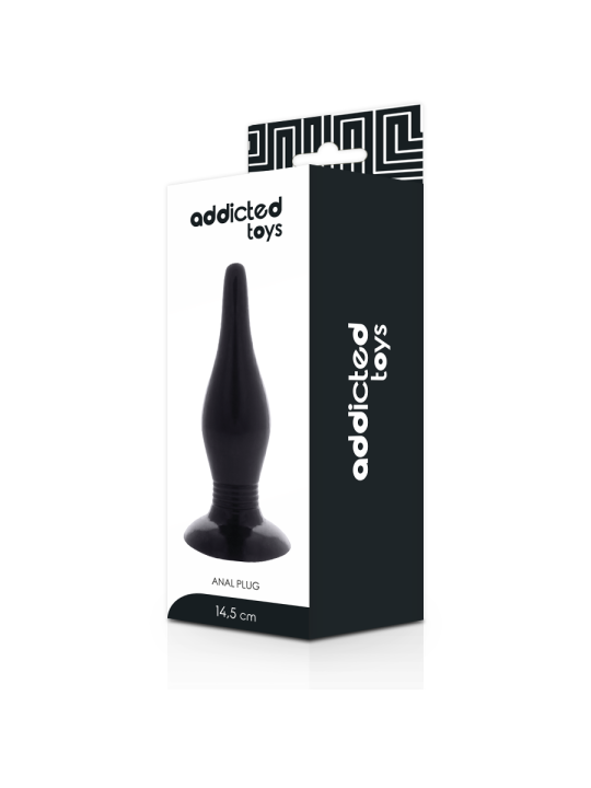 ADDICTED TOYS - ANAL PLUG 14.5 CM BLACK