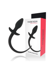 DARKNESS - PLUG ANAL 28 CM SILICONA NEGRO