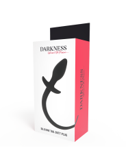 DARKNESS - PLUG ANAL 28 CM SILICONE PRETO