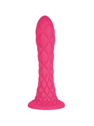 SILEXD - DREAMY DILDO FANTASY SILICONE LÍQUIDO TERMORATIVO FÚCSIA 18,5
