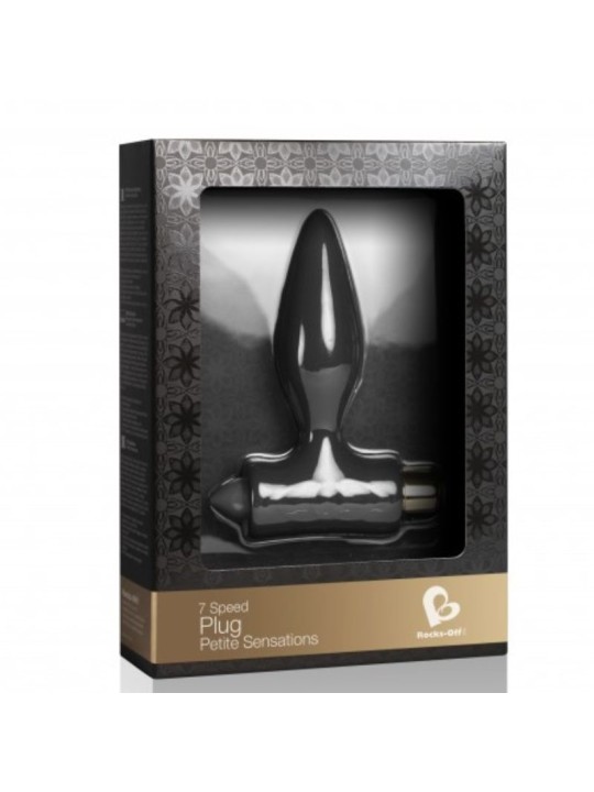 ROCKS-OFF - PLUG ANAL PETITE SENSATIONS POUR DÉBUTANTS - NOIR