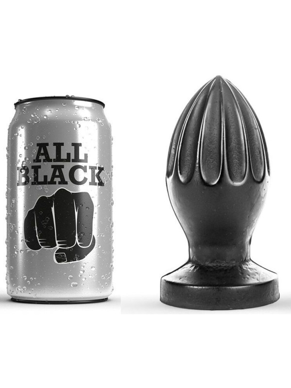 ALL BLACK - ANALSTECKER 12 CM