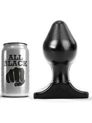 ALL BLACK - ANAAL PLUG 16X8 CM