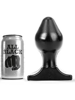 ALL BLACK - PLUG ANAL 16X8 CM