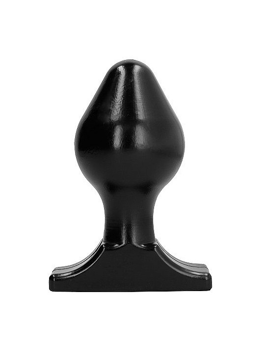 ALL BLACK - ANALPLUG 16X8 CM