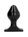ALL BLACK - ANALPLUG 16X8 CM