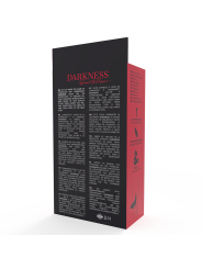 DARKNESS - PLUG ANAL SILICONA CON COLA BLANCA