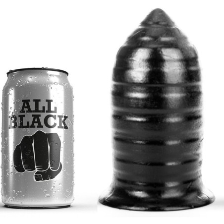 ALL BLACK - ANAAL PLUG 16 CM