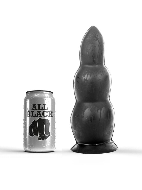 ALL BLACK - PLUG ANAL 23 CM