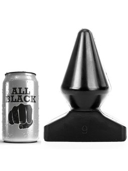 ALL BLACK - ANAAL PLUG 18,5 CM