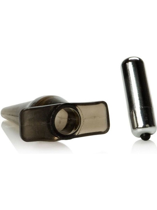 CALEXOTICS - MINI VIBRO TEASE PLUG ZWARTE VIBRATOR