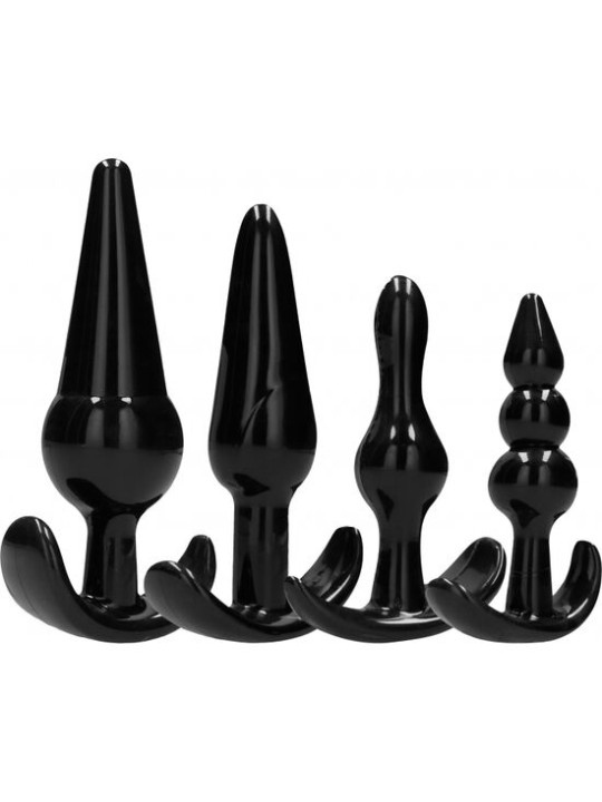 ADDICTED TOYS - SET VAN 4 ANALE PLUGGEN