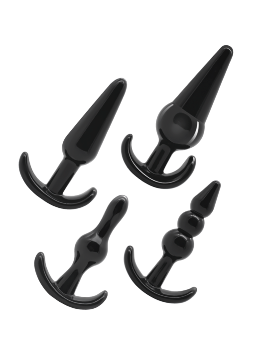 ADDICTED TOYS - SET VAN 4 ANALE PLUGGEN