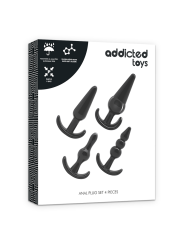 ADDICTED TOYS - SET VAN 4 ANALE PLUGGEN