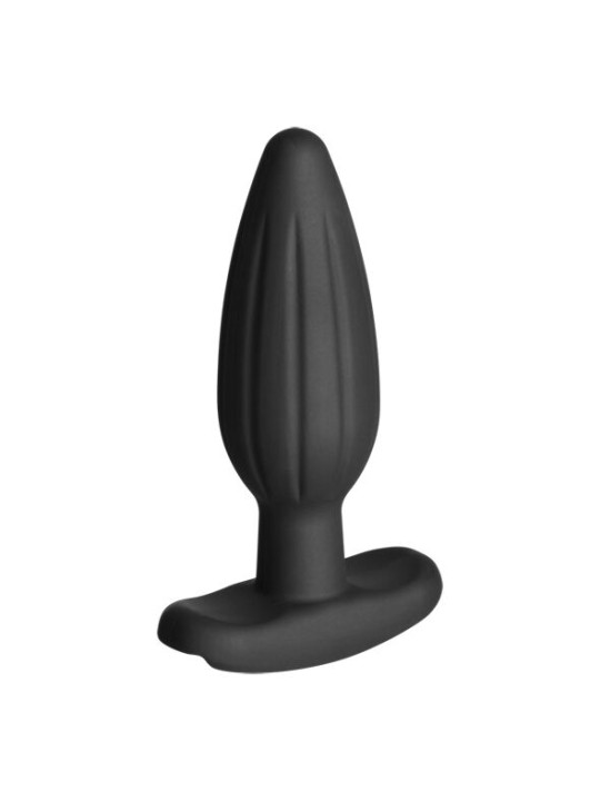 ELECTRASTIM - SILIKON SCHWARZ ROCKER BUTT PLUG MITTEL