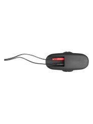 ELECTRASTIM - SILIKON SCHWARZ ROCKER BUTT PLUG MITTEL