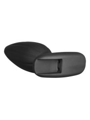 ELECTRASTIM - SILICONE NOIR ROCKER BUTTT PLUG MOYEN