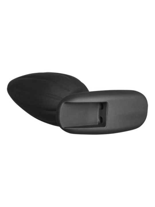 ELECTRASTIM - SILIKON SCHWARZ ROCKER BUTT PLUG MITTEL