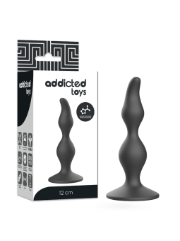 ADDICTED TOYS - ANAL SEXUELLER STECKER 12 CM SCHWARZ