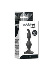 ADDICTED TOYS - ANALE SEKSUELE PLUG 12 CM ZWART