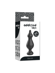 ADDICTED TOYS - ANAL SEXUAL PLUG 13.6 CM BLACK