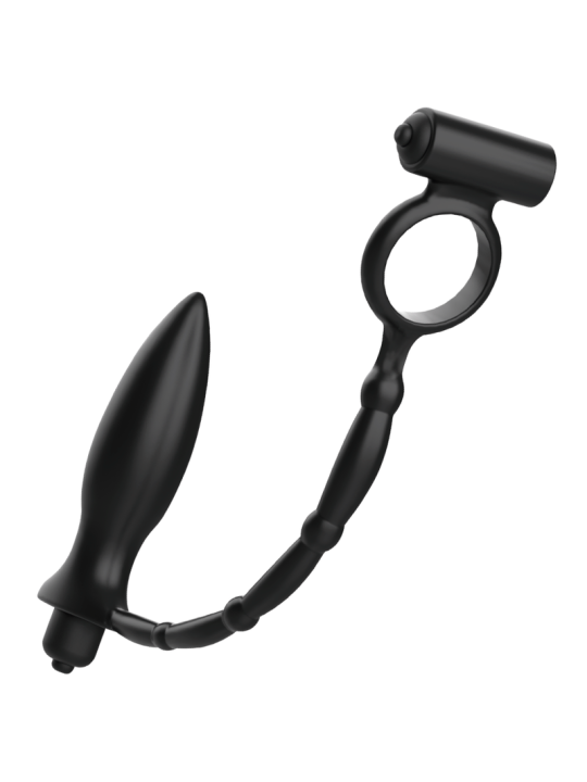 ADDICTED TOYS - ANAAL PLUG MET VIBRERENDE RING