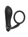 ADDICTED TOYS - PLUG ANAL VIBRATÓRIO COM ANEL PARA PÊNIS