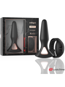 ANBIGUO - WATCHME CONTROL REMOTO VIBRADOR PLUG ANAL ALEXANDRU